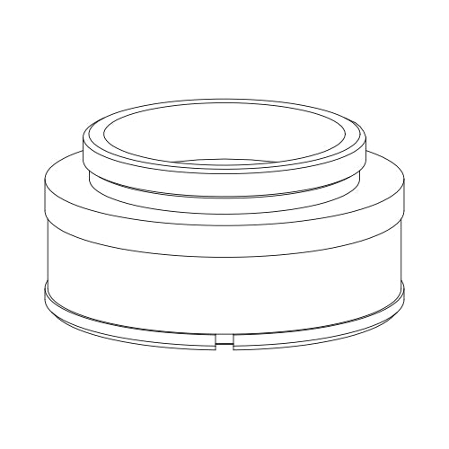 The FUSION infinity-corrected lower lenses ASSY, 2X \ 100FL LOWER LENS SWIR