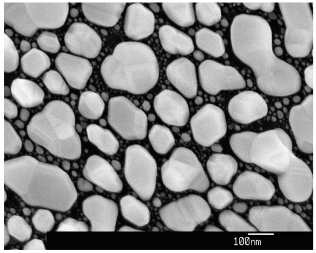 AGS168Z – Low KV Gold on Carbon Specimen on 12.5mm Pin Stub