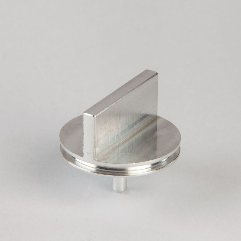 AGG3165 – SEM Specimen Stubs, 25mm dia, double 90deg chamfer, 9.5mm pi
