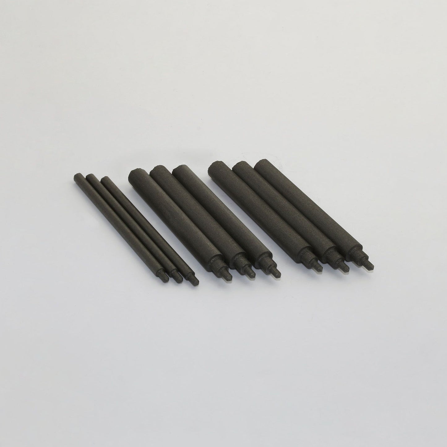 AGE441 – Shaped Carbon Rods (55mm long) for Agar Coaters (Pack of 10)