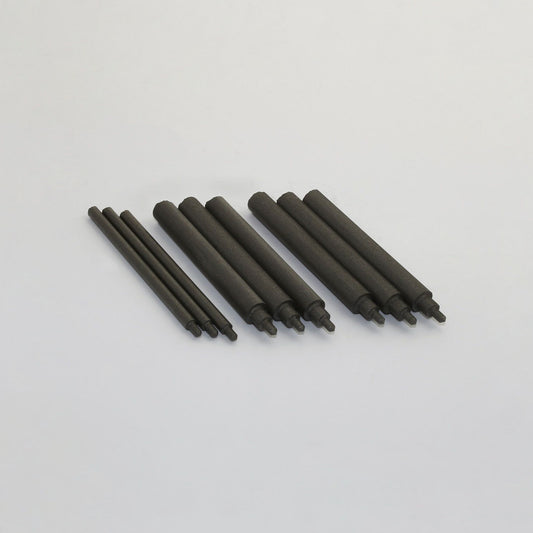 AGE441 – Shaped Carbon Rods (55mm long) for Agar Coaters (Pack of 10)