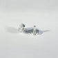 AGG301 – Aluminium pin stubs. Pack of 100