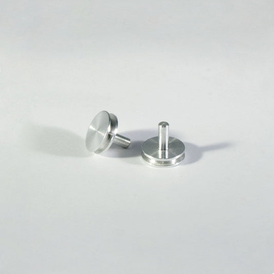 AGG301 – Aluminium pin stubs. Pack of 100