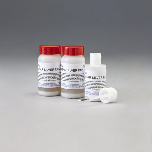 AGG3691 – HAZ Quick Drying Silver Paint with Brush 25g