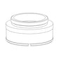 35-00-09-000 – ASSY, 0.67X \ 300FL LOWER LENS