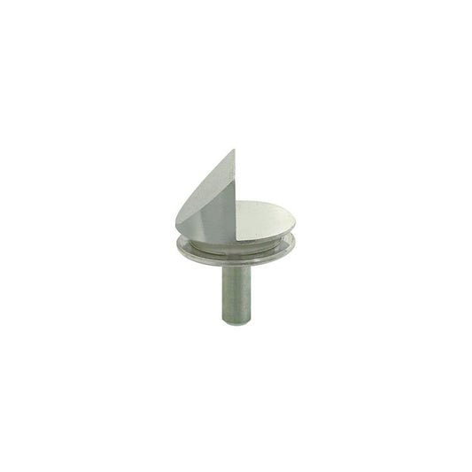 AGG3162 – SEM Specimen Stubs, 12.7mm dia, 45/90deg chamfer, 9.5mm pin
