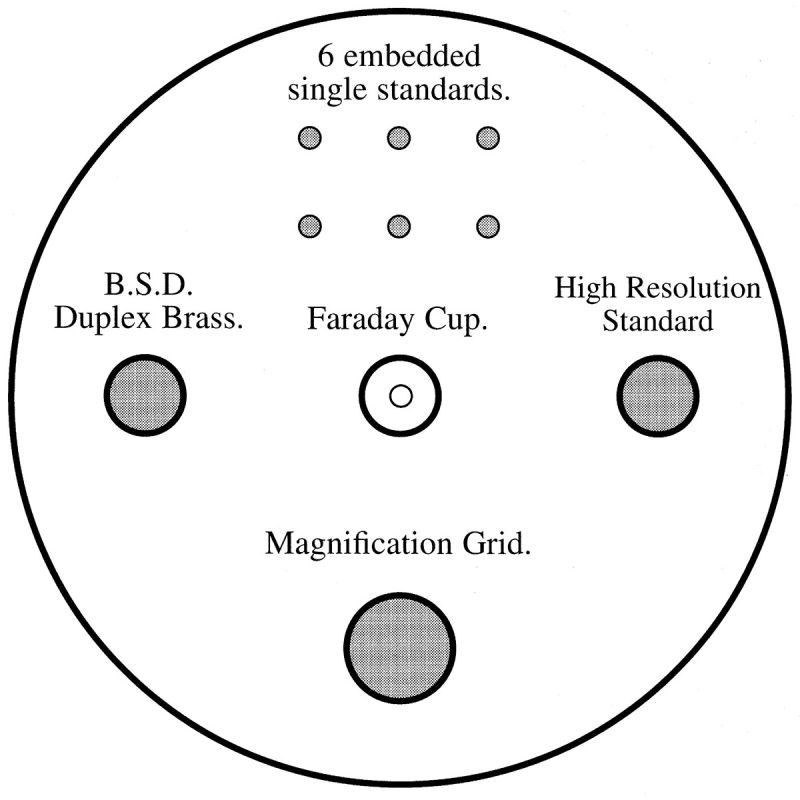 AGS1919 – SEM Multi-purpose calibration block